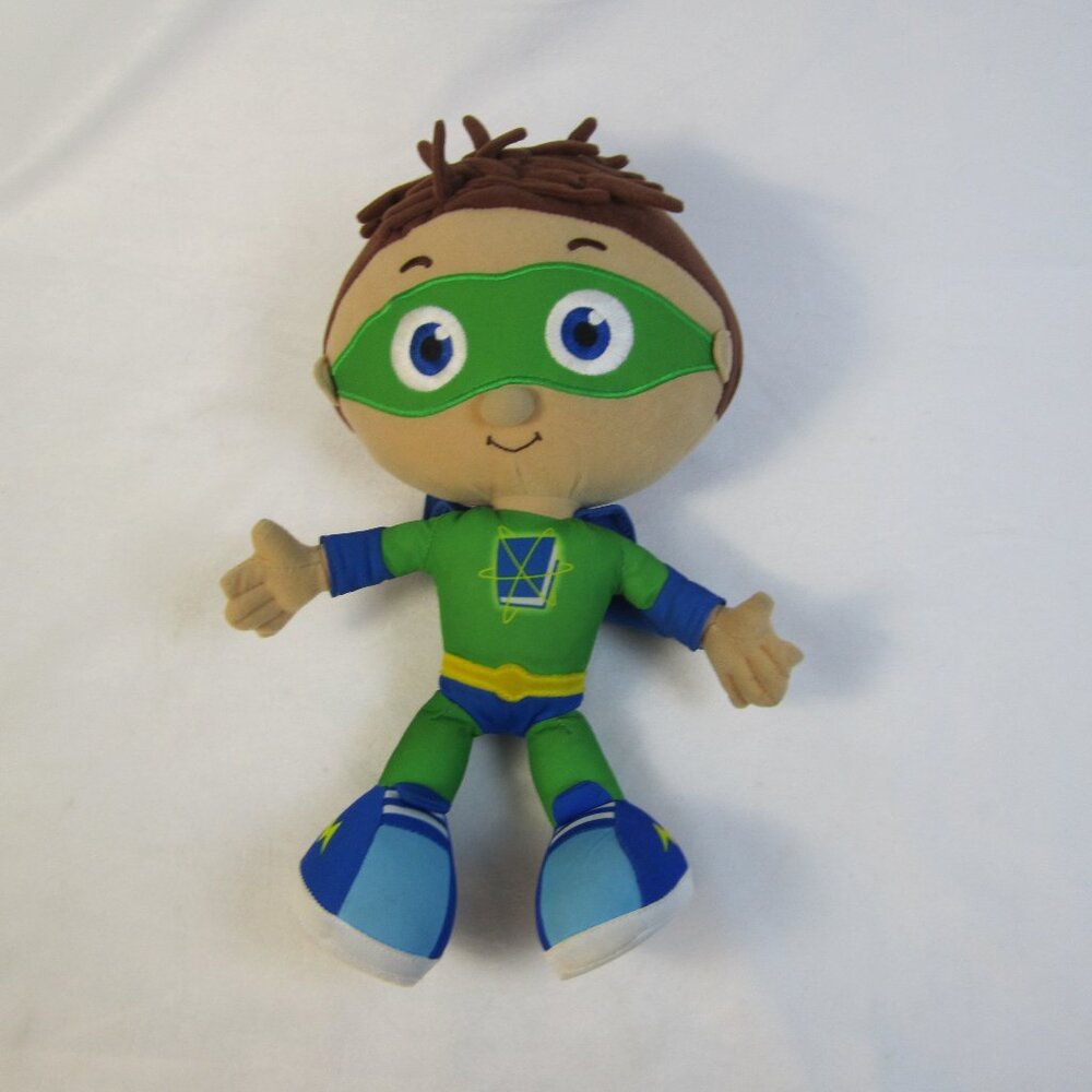 Super Why! 13" Wyatt Plush 2009 Learning Curve PBS Kids - Tested & Works